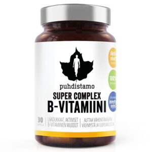 Puhdistamo Super Vitamin B Complex, B-komplex, 30 kapslí