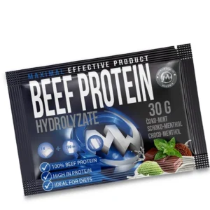 Maxxwin Beef Protein Hydrolyzate, čokoláda a máta, 30 g