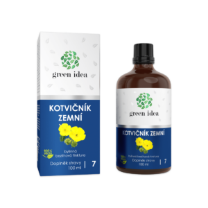 Green idea Kotvičník zemní, bezlihová tinktura, 100 ml