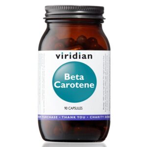 Viridian Beta-karoten, betakaroten z řasy, 90 kapslí