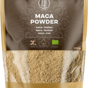 BrainMax Pure Maca Powder, maca bio, prášek 200 g