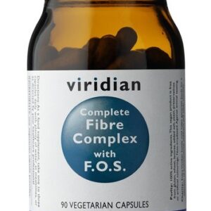 Viridian Fibre Complex s F.O.S., psyllium a lněné semínko, 90 kapslí