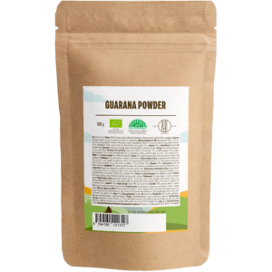 BrainMax Pure Guarana Bio, guarana prášek, 100 g