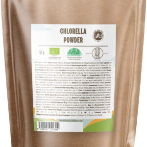 BrainMax Pure Chlorella Powder, chlorella BIO, 150 g