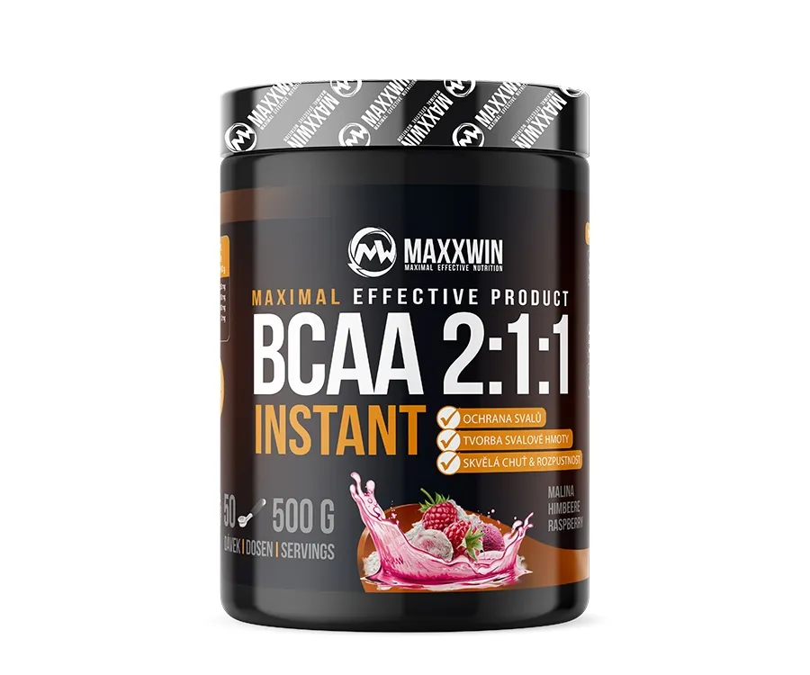 Maxxwin BCAA 2:1:1 Instant, malina, 500 g