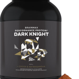 BrainMax Performance Protein Dark Knight, kakao a ashwagandha, 1000 g