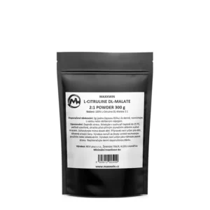 Maxxwin L-Citrulline DL-Malate, aminokyseliny v prášku, 300 g