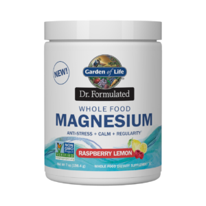 Garden of Life Dr. Formulated Magnesium, hořčík v prášku s malinou a citronem, 198 g