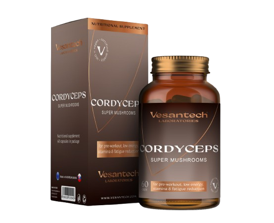 Vesantech Cordyceps, 60 kapslí