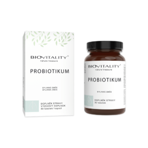Biovitality Probiotikum, laktobacily a bifidobakterie s inulinem, 30 tobolek