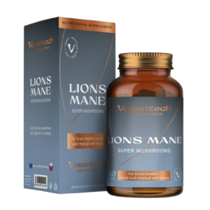 Vesantech Lion's Mane, korálovec ježatý, 60 kapslí