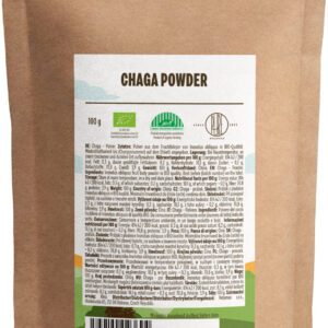 BrainMax Pure Chaga prášek, BIO, 100 g