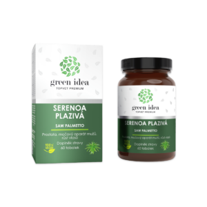 Green idea Serenoa plazivá, saw palmetto, 60 tobolek