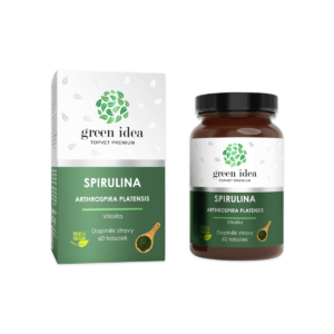 Green idea Spirulina, bylinný extrakt, 60 tobolek