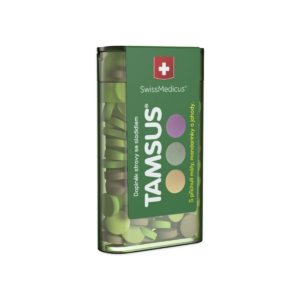SwissMedicus Tamsus, uhličitan vápenatý a hořečnatý, 40 pastilek