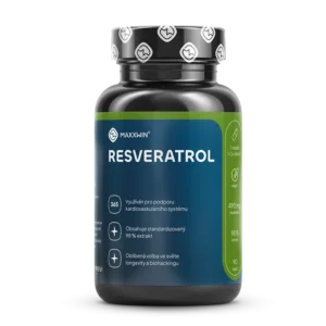 MAXXWIN Resveratrol, extrakt z křídlatky, 90 kapslí