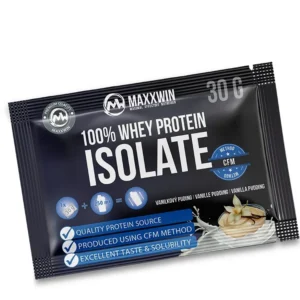 Maxxwin Iso Protein 90, vanilkový puding, 30 g