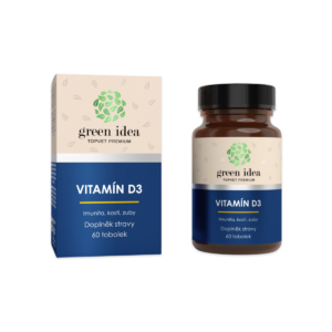 Green idea Vitamín D3, 60 tobolek