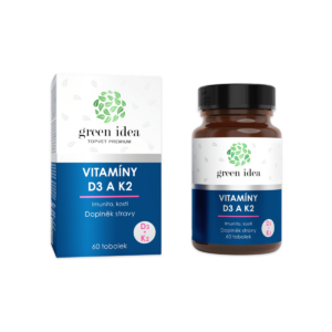 Green idea vitamin K2 a D3, 60 tobolek
