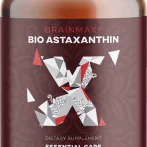 BrainMax Organic Astaxanthin, astaxantin 8 mg, 60 rostlinných kapslí