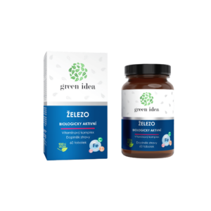 Green idea Železo, vitamínový komplex, 60 tobolek