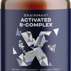 BrainMax Activated B-Complex, B-komplex s koenzymem Q10, 90 rostlinných kapslí