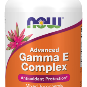 NOW Foods Advanced Gamma E Complex, tokoferoly, 120 kapslí