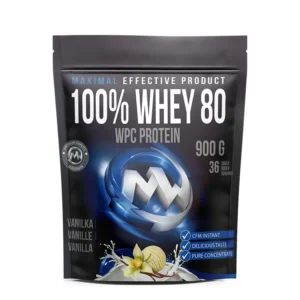 Maxxwin Protein Whey 80 vanilka, whey protein, 900 g