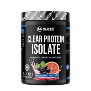 Maxxwin Clear Protein Isolate, černý rybíz a grep, 400 g