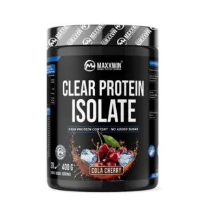 Maxxwin Clear Protein Isolate, cola a višeň, 400 g