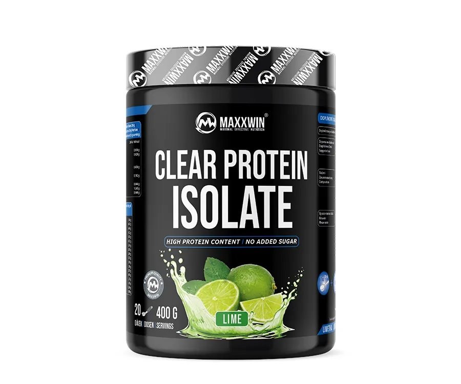 Maxxwin Clear Protein Isolate, limetka, 400 g