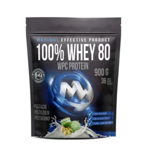 Maxxwin Protein 100% Whey 80, pistácie, 900 g