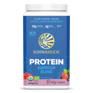 Sunwarrior Protein Blend Bio, lesní plody, 750 g