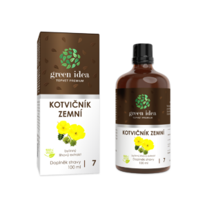Green idea Kotvičník zemní tinktura, kapky, 100 ml