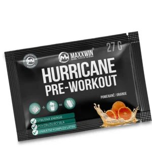 MAXXWIN Hurricane Pre-workout, pomeranč, 27 g