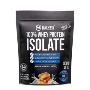 Maxxwin Iso Protein 90, slaný karamel, 800 g