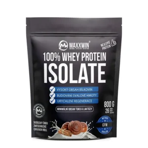 Maxxwin Iso Protein 90, skořicový šnek, 800 g