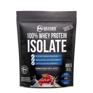 Maxxwin Iso Protein 90, cheesecake malina, 800 g