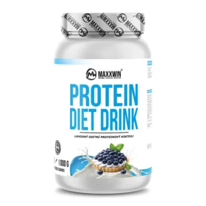 Maxxwin Protein Diet Drink, protein s příchutí borůvkového koláče, 1 000 g