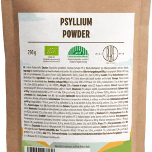 BrainMax Pure Psyllium, rozpustná vláknina, BIO, 250 g