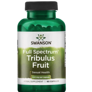 Swanson Full Spectrum Tribulus, kotvičník zemní 500 mg, 90 kapslí
