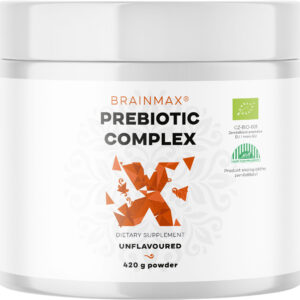 BrainMax Prebiotic Complex, psyllium, inulin a pektin, BIO, 420 g