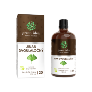 Green idea Jinan tinktura, ginkgo biloba kapky, 100 ml