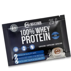 Maxxwin Protein 100% Whey 80, cappuccino, 25 g