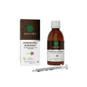 Green idea Ostropestřec tinktura, kapky 200 ml