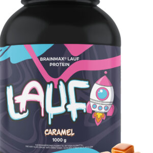 BrainMax Lauf Protein, nativní syrovátkový protein, karamel, 1000 g