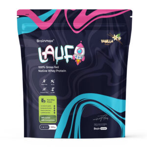 BrainMax Lauf Protein, nativní syrovátkový protein, vanilka, 1000 g