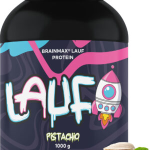 BrainMax Lauf Protein, nativní syrovátkový protein, pistácie, 1000 g