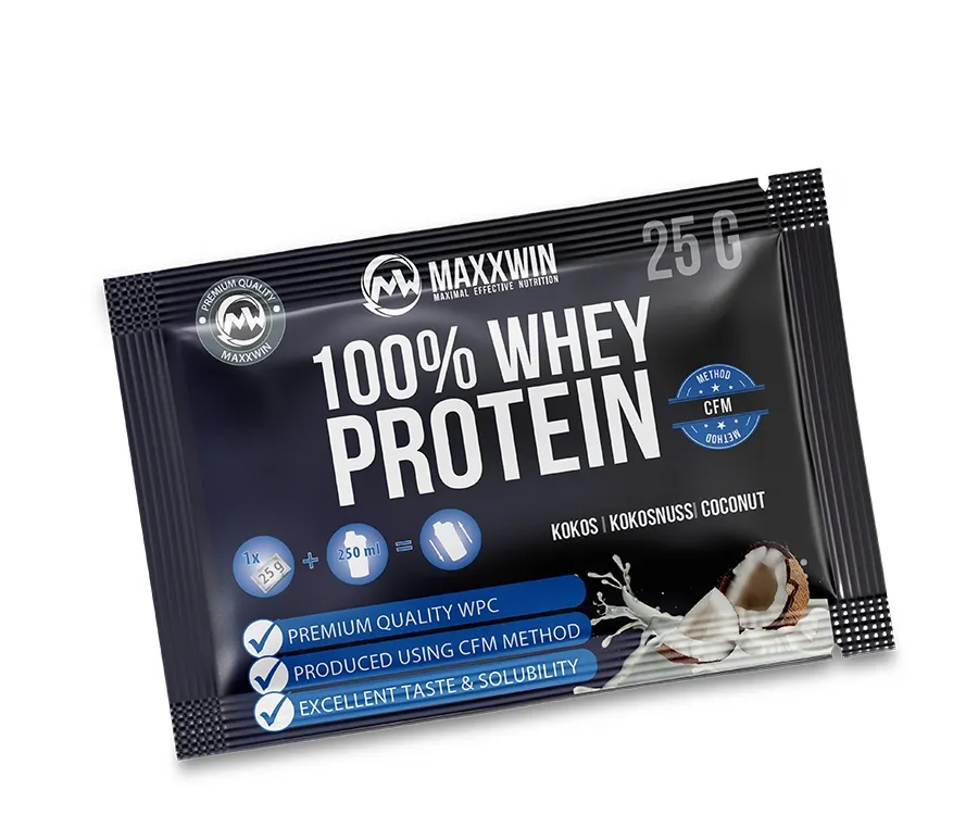 Maxxwin Protein 100% Whey 80, kokos, 25 g
