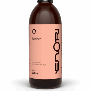 Enori lipozomální acerola, tekutý vitamin C, 200 ml
